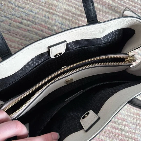 Kate Spade Laurel Black and White Handbag - Picture 5 of 14